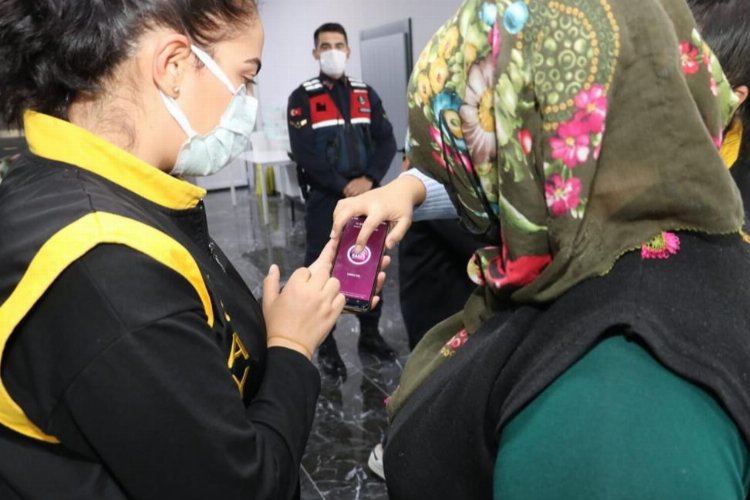 Aksaray’da kadınlar KADES hakkında bilgilendirildi