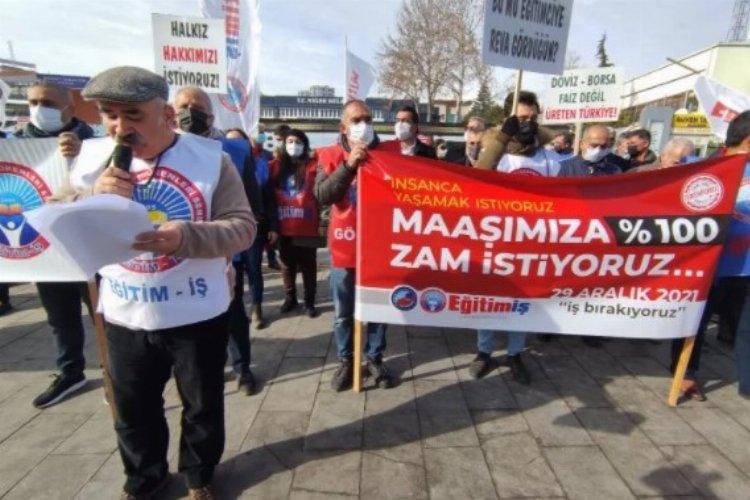 ‘Yüzde yüz zam istiyoruz’