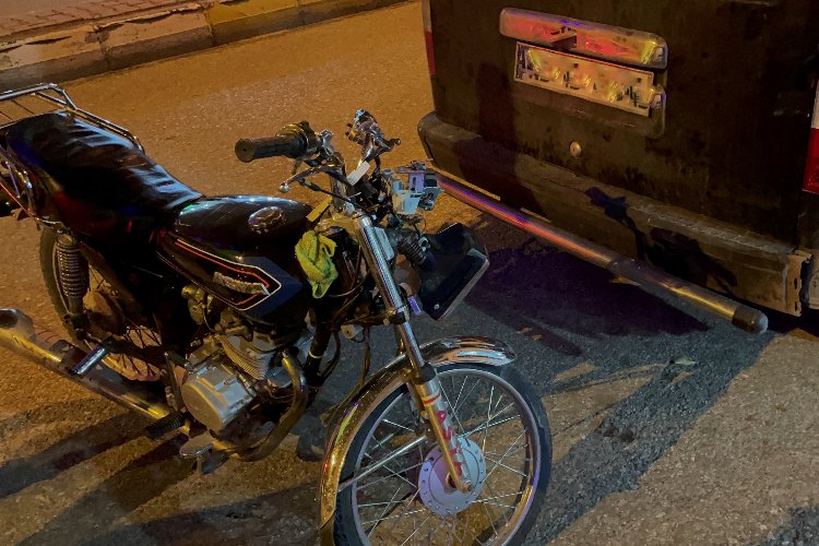 Adıyaman’da otomobil ile motosiklet çarpıştı: 1 yaralı
