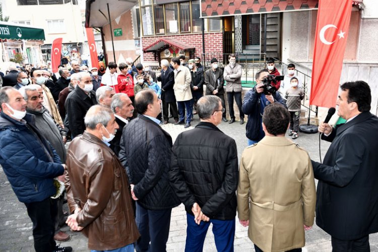 Bursa’da Atıcılar Veysel Karani Camii’ne yeni çehre
