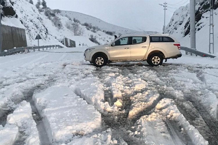 Adıyaman’da kar nedeniyle 11 köy ulaşıma kapandı