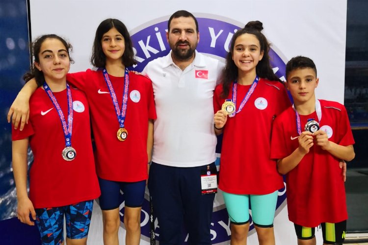 Nevşehir Belediyesi’nden yüzme başarısı