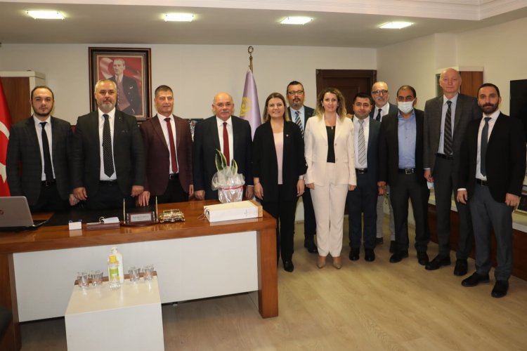 Kocaeli  İzmit Belediye Başkanı Hürriyet’ten, KESOB’a ziyaret