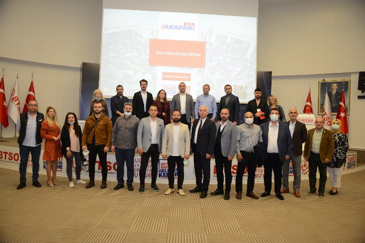 Bursa’da gayrimenkul sektörüne web tapu tanıtıldı