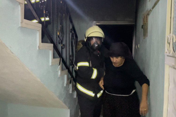 Adıyaman’da yangın: 2 kişi dumandan etkilendi