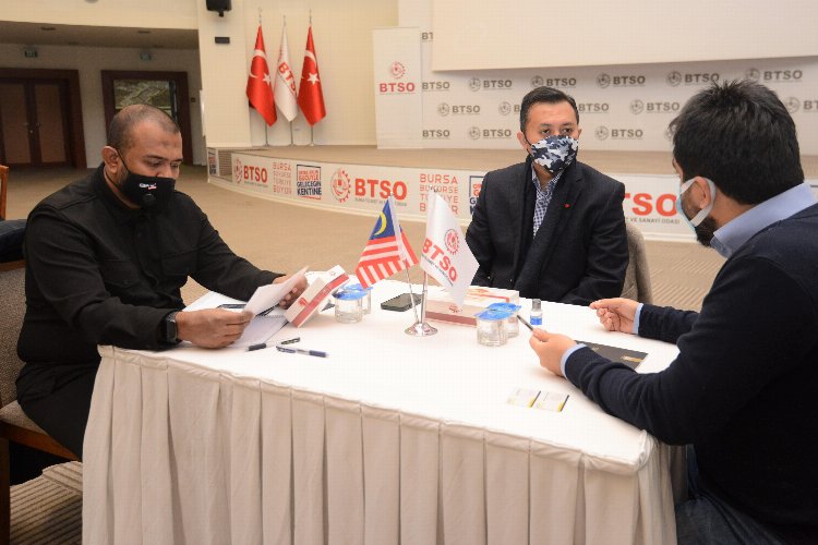 BTSO ile görüşmeye Malezya’dan geldiler