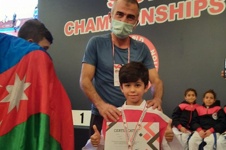 İzmir Foçalı minik Kerem dünya ikincisi oldu