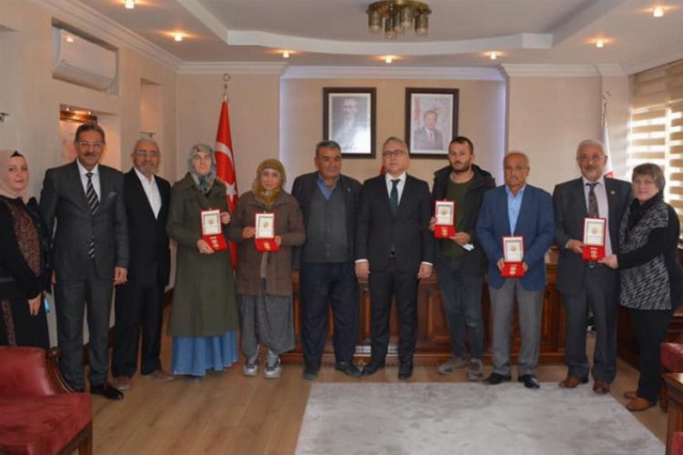 KKTC’den gazilere madalya