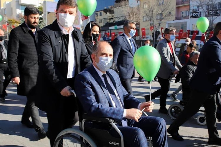 Aksaray’da farkındalık yürüyüşü