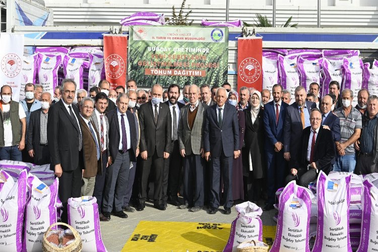 Yalova’da 110 çiftçiye 40 ton sertifikalı tohum
