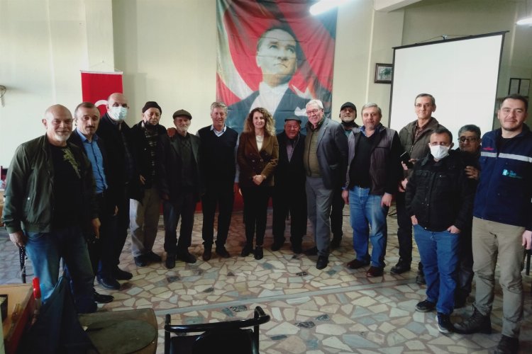 Kocaeli İzmit’te Akmeşeli çiftçilere eğitim verildi