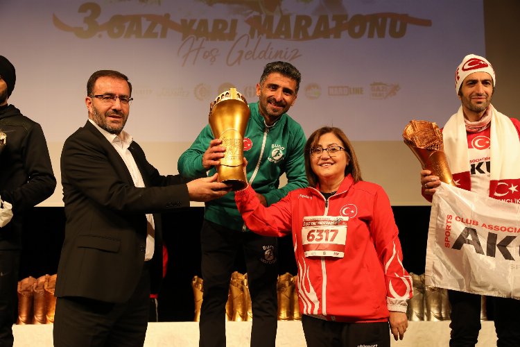 Gaziantep’te Gazi Yarı Maratonu sonuçlandı