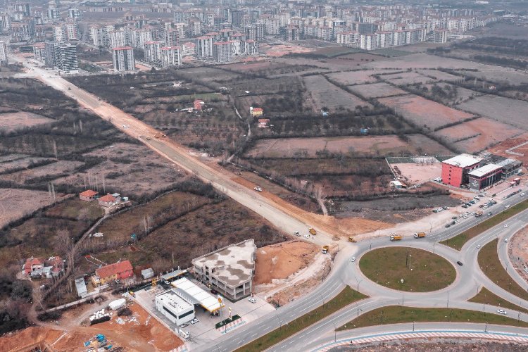 Malatya’da yapılan 35 metrelik yol incelendi