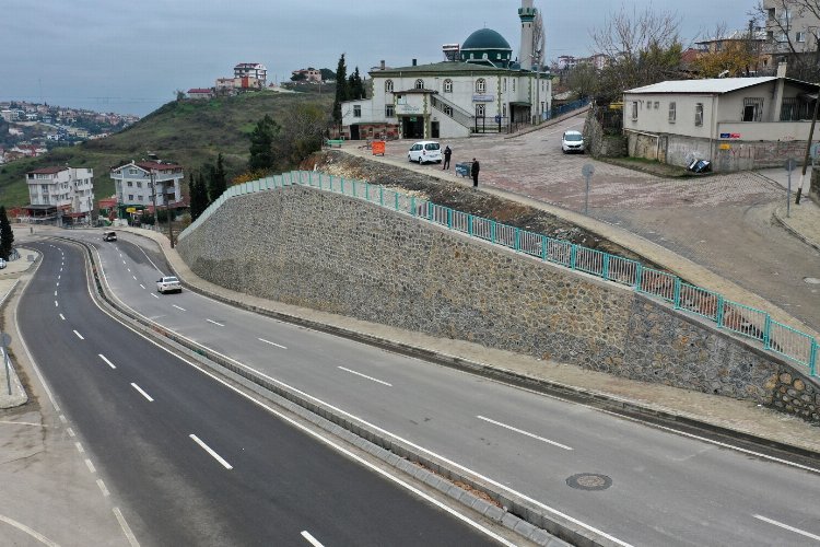 Kocaeli Darıca’da iki önemli cadde birbirine bağlandı