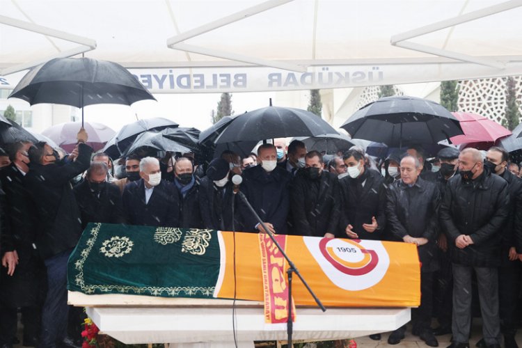 Galatasaray’ın eski başkanı son yolculuğuna uğurlandı