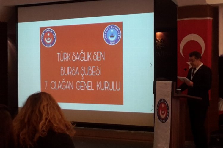 Türk Sağlık-Sen Bursa’da Karabayır’a güvenoyu