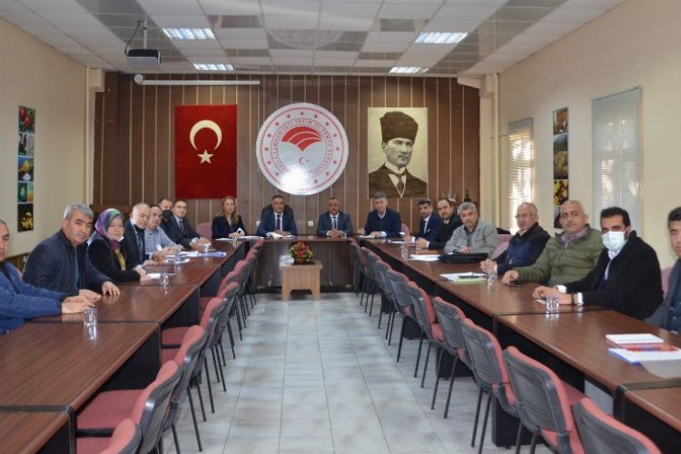 Niğde’de toplantıda patates konuşuldu