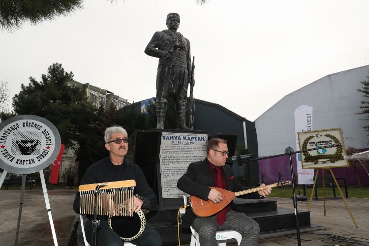 Milli Mücadele Kahramanı Yahya Kaptan unutulmadı