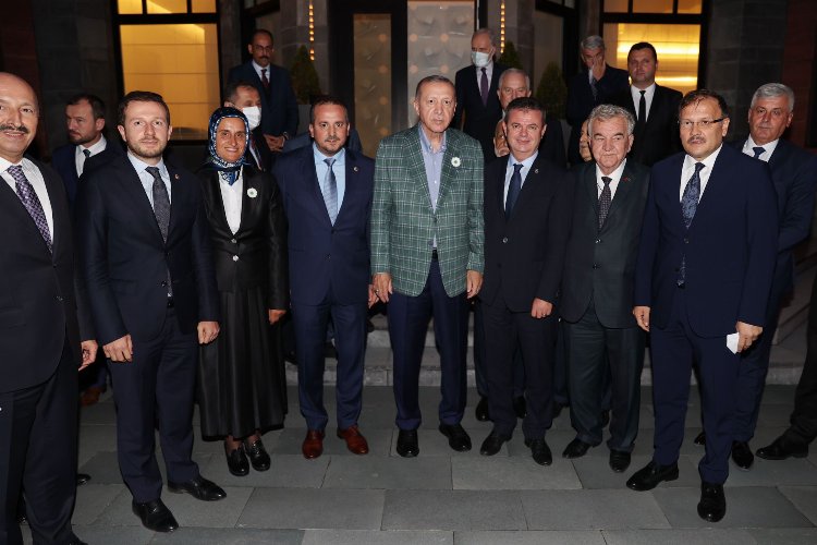 Cumhurbaşkanı Erdoğan,  RUMELİSİAD ile bir araya geldi