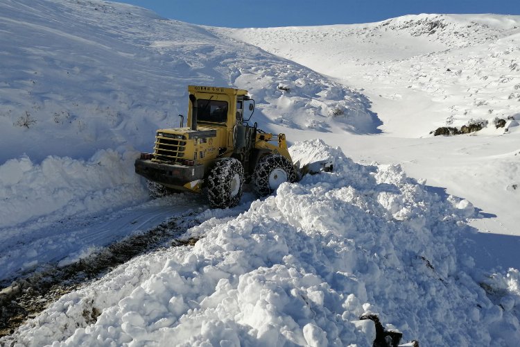 Malatya’da kapalı mahalle yolu yok